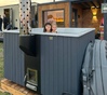 Фурако Polar Spa ELITE QUATTRO 180 квадратная с интегрированной печью для 4 человек (термососна темная) с доставкой фото - 13 Купель Фурако Polar Spa ELITE QUATTRO 180 квадратная с интегрированной печью для 4 человек (термососна темная) фото фото - 13